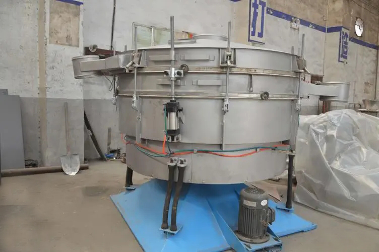 silica sand tumbler sieving system