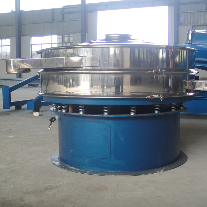 Hindi kinakalawang na Steel Mineral Particle Granular Powder Rotary Vibrating Separator