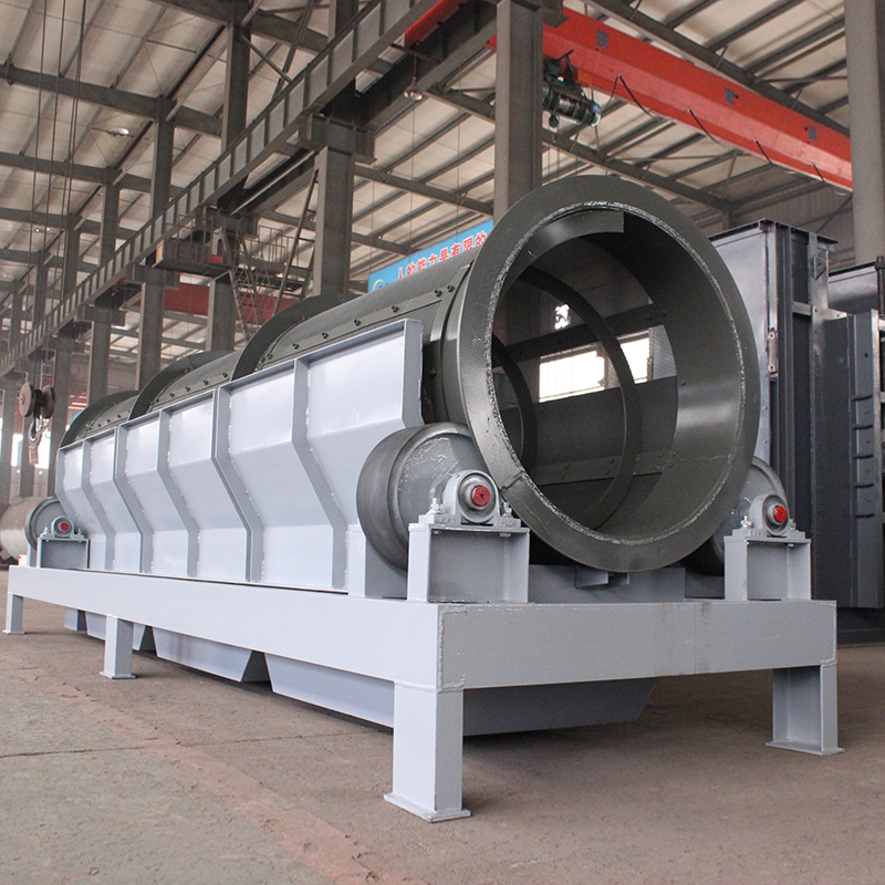 WGTS Series 50t/h Sand Sifting Shatless Drum Rotating Sieve 