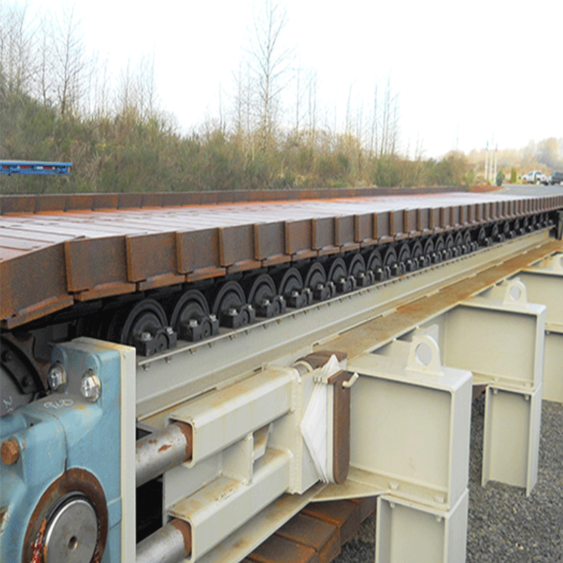 Mataas na Output Limestone Plate Link Chain Apron Conveyor