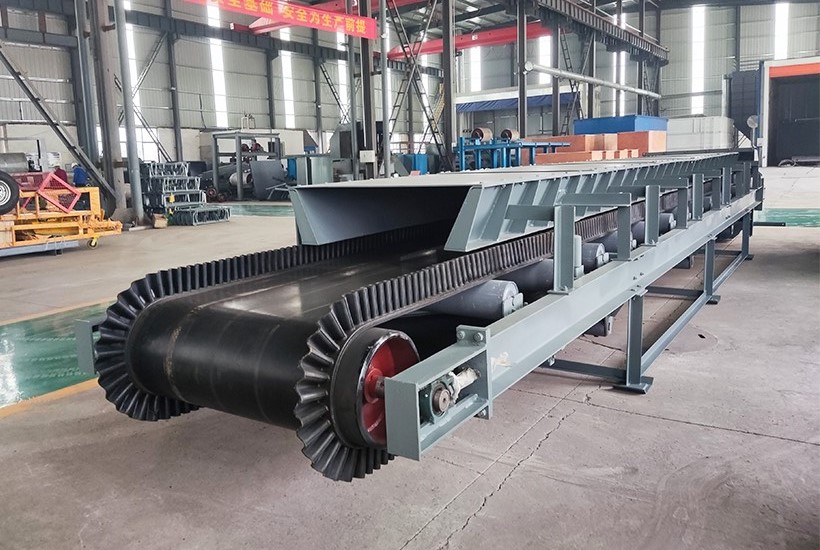 2-sidewall belt conveyor