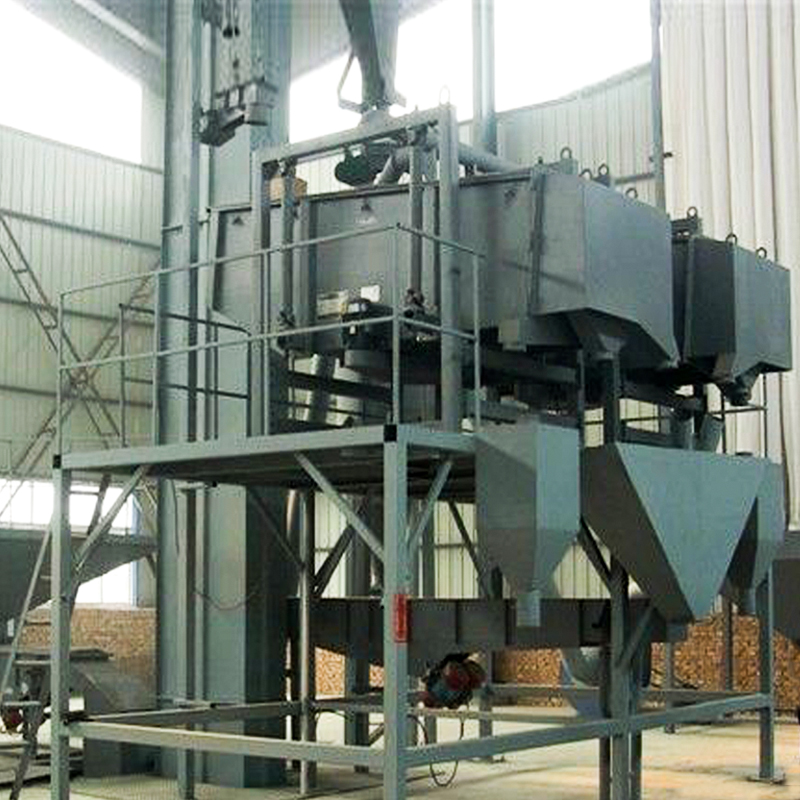 Tumbler vibrating sieve site photo