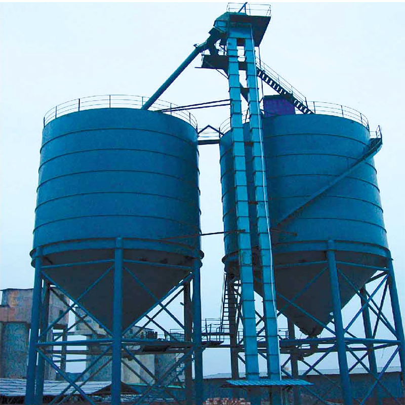 Low Power Consumption Belt Type Grain Silo Bucket Elevator