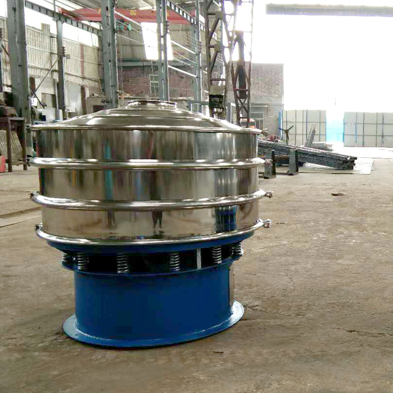 Hindi kinakalawang na Steel Mineral Particle Granular Powder Rotary Vibrating Separator