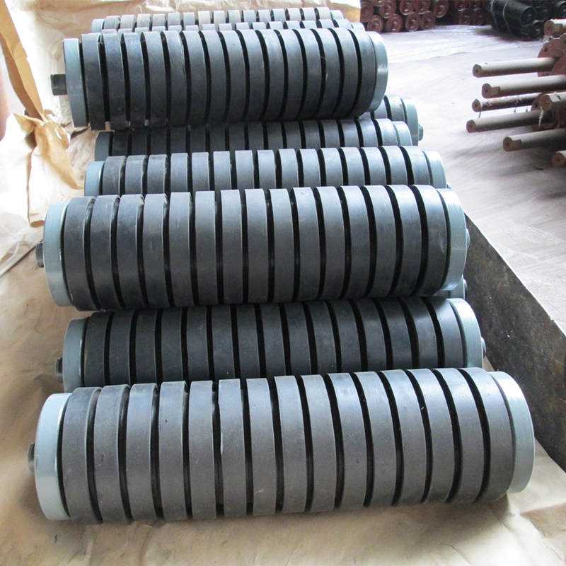 Industrial Belt Conveyor Stainless Steel Return Roller 