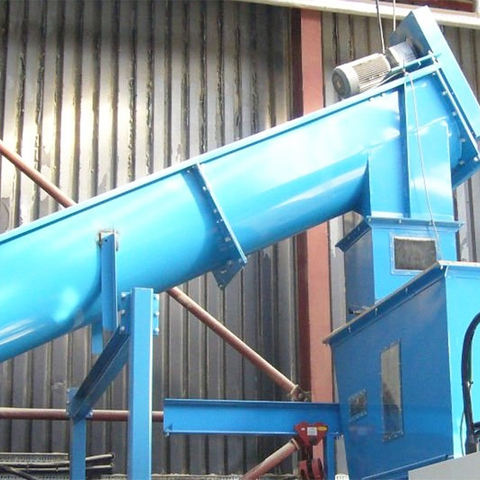 Stainless Steel Animal Feed Trough Spiral Conveyor