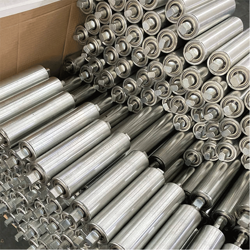 Industrial Belt Conveyor Stainless Steel Return Roller 